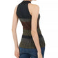 INC International Concepts Women's Mock-Neck Sweater Tank Top Bronze Size Extra Small