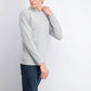 Alfani Men's Classic-Fit Stretch Stripe Knit Sweatshirt Gray Size Medium