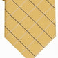 Club Room Men's Classic Grid Tie Yellow Size Regular