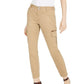 INC International Concepts Women's Petite Skinny Utility Pants Brown Size 8P