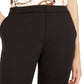 Bar III Women's Straight-Leg Pants Black Size Small
