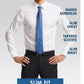 Kenneth Cole Reaction Men's All Day Flex Slim-Fit Performance Stretch Printed Dress Shirt Blue Size 16-34-35