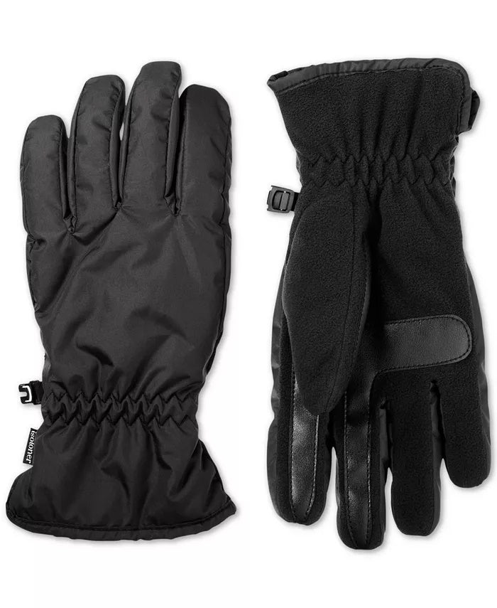 Isotoner Signature Men's Everyday Touchscreen Gloves Gray Size Medium