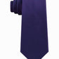 Kenneth Cole Reaction Men's Hi Low Slim Geometric Tie Purple Size Regular