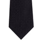 Kenneth Cole Reaction Men's Slim Metallic Neat Tie Black Size Regular