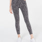 Tinseltown Juniors' Zebra-Print Skinny Jeans Gray Size 15