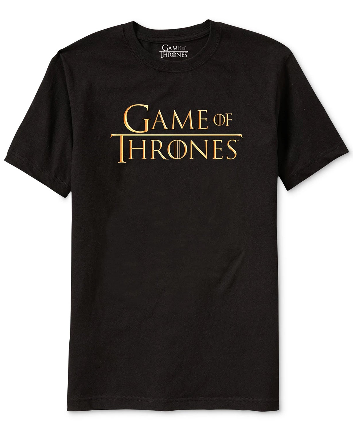 Ripple Junction Men's Game Of Thrones Men's Logo T-Shirt Black Size Small