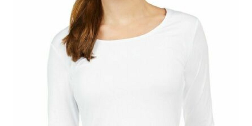 32 Degrees Women's Cozy Heat Underwear Top White Size Large