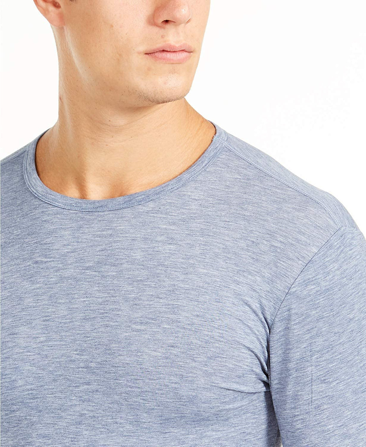 32 Degrees Men's Base Layer Crew Neck Shirt Blue Size Medium