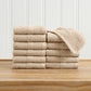 100% Cotton Woven Texture Bath Towel Set - Marbella Collection