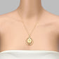 0.24 Carat Genuine Peridot .925 Sterling Silver Pendant