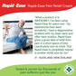 Rapid-Ease Pain Relief Cream - For Sprain, Strains, Muscle 7 Joint Pain - Menthol, Arnica & Comfrey Leaf