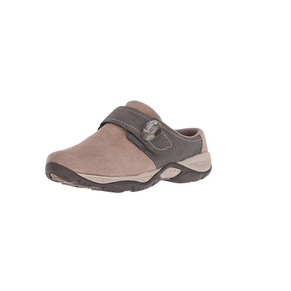 Easy Spirit Women's Strap Equip Suede Mule Taupe Size 8 M