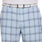PGA Tour Men's Plaid Shorts Blue Size 30
