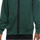 Nike Men's Spotlight Basketball Hoodie Green Size XX-Large