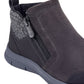 Easy Spirit Women's T Shuffle Bootie Gray Size 7.5 W
