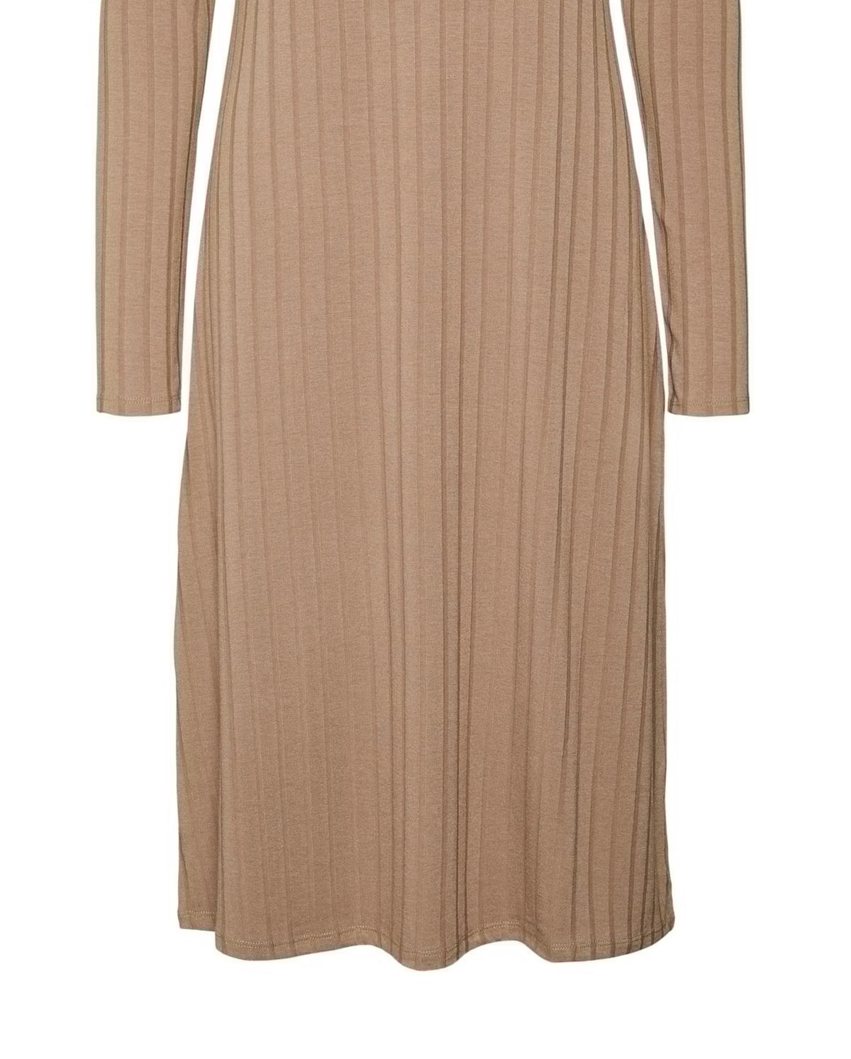 VERO MODA Women's Alondra Dress Brown Size 36
