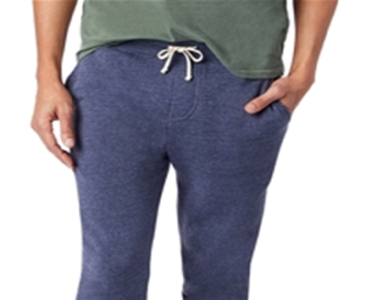 Alternative Men's Cotton Jogger Sweatpants Blue Size Small