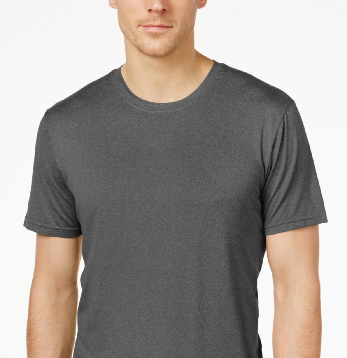 32 Degrees Men's Cool Ultra Soft Crew Neck Sleep T-Shirt Gray Size Large