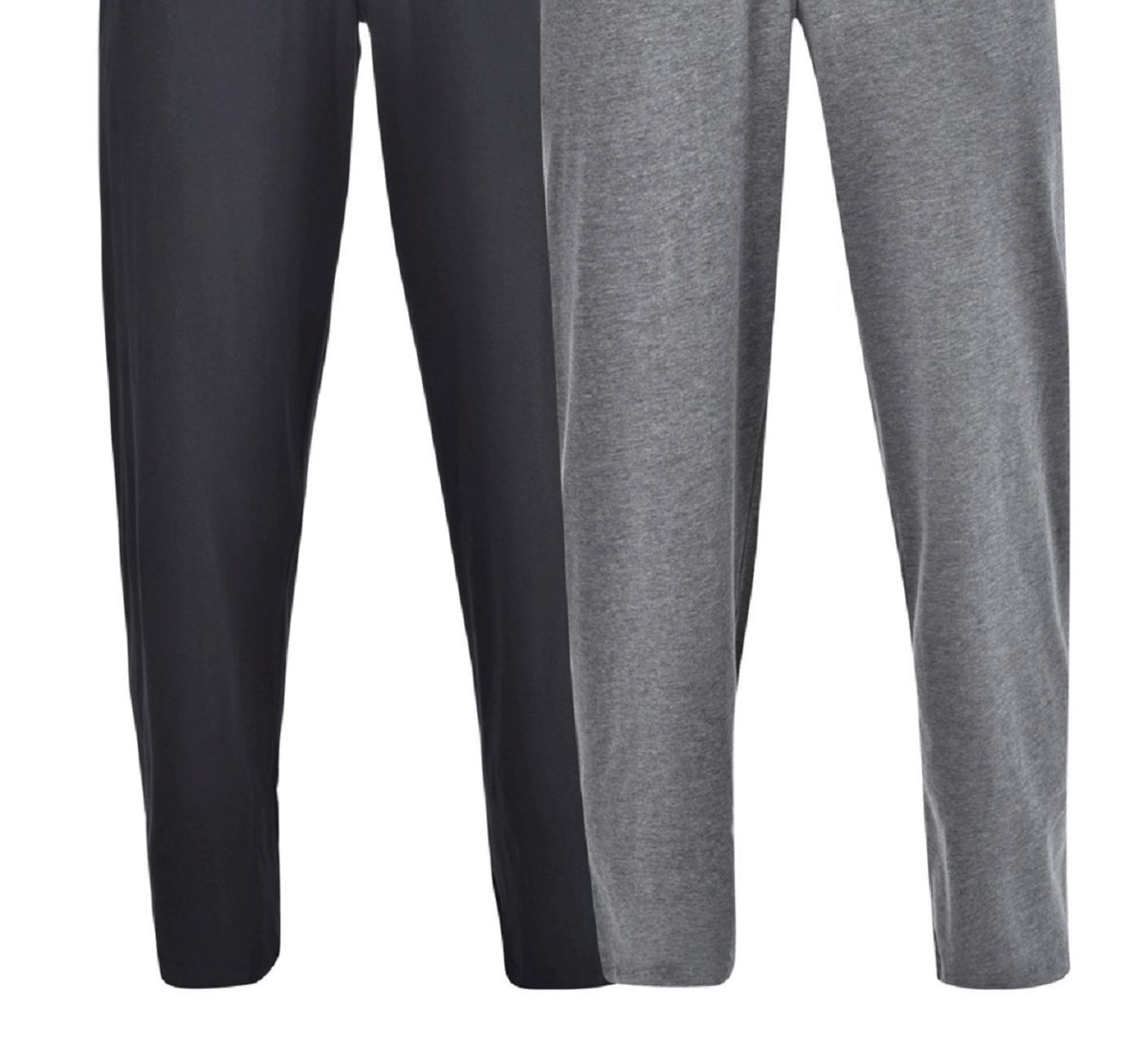Hanes Men's Big And Tall Knit 2 Pack Pant Gray Size Large