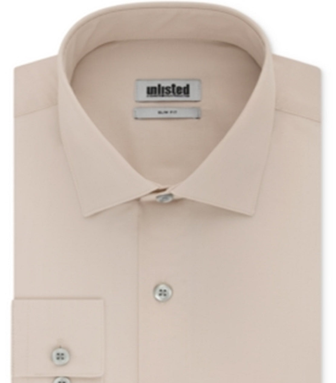 Kenneth Cole Men's Slim Fit Dress Shirt Brown Size Large