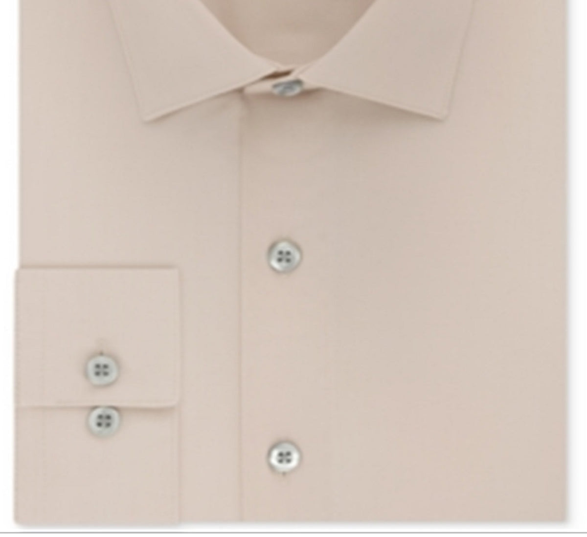 Kenneth Cole Men's Slim Fit Dress Shirt Brown Size Large