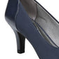 Lifestride Women's Pascal Pumps Shoes Blue Size 7.5 M