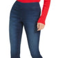 INC International Concepts Women's Pull on Denim Jeggings Blue Size 0