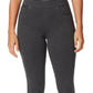 Gloria Vanderbilt Women's Ponte Pull On Leggings Gray Size 12