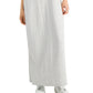 Style & Co Women's Heather Muscle Tank Dress Gray Size Medium