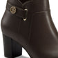 Giani Bernini Women's Memory Foam Artemyss Booties Brown Size 6 M