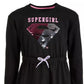 Dc Comics Big Girl's Supergirl Dress Black Size Large