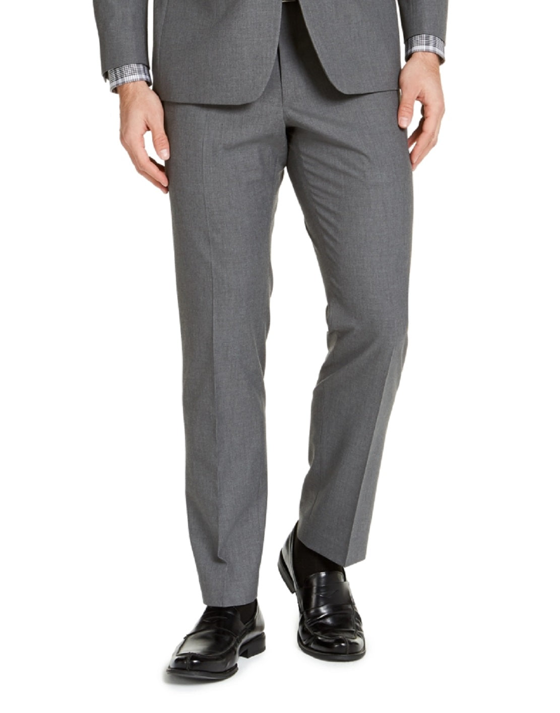 Izod Men's Classic Fit Suits Gray Size 44
