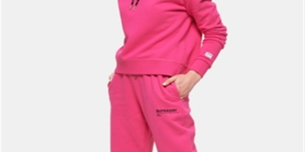 Superdry Women's Cotton Elissa Jogger Pants Pink Size 6