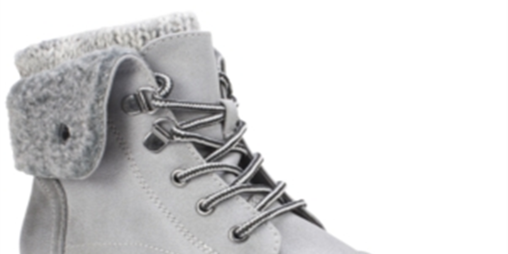 White Mountain Women's Sandro Combat Boots Gray Size 5.5