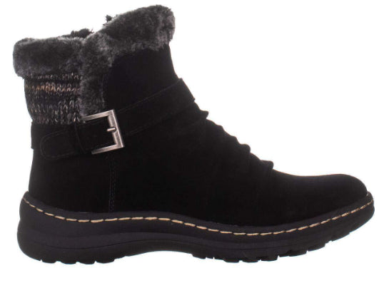 Bare Traps Women's Arlow Leather Closed Toe Ankle Cold Black Size 10 M
