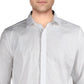 Bar III Men's Cotton Paisley Button Down Shirt White Size XL