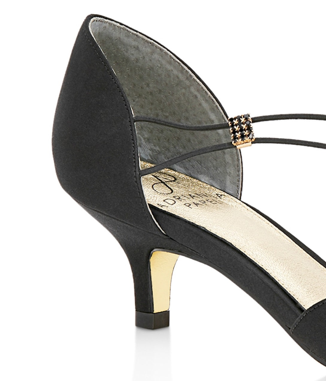 Adrianna Papell Women's Lacy Evening Pumps Black Size 7 M