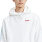 Levi's Men's Graphic Pullover Hoodie White Size Medium