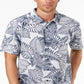 Quiksilver Waterman Men's Siesta Short Sleeve Shirt Blue Size X-Large