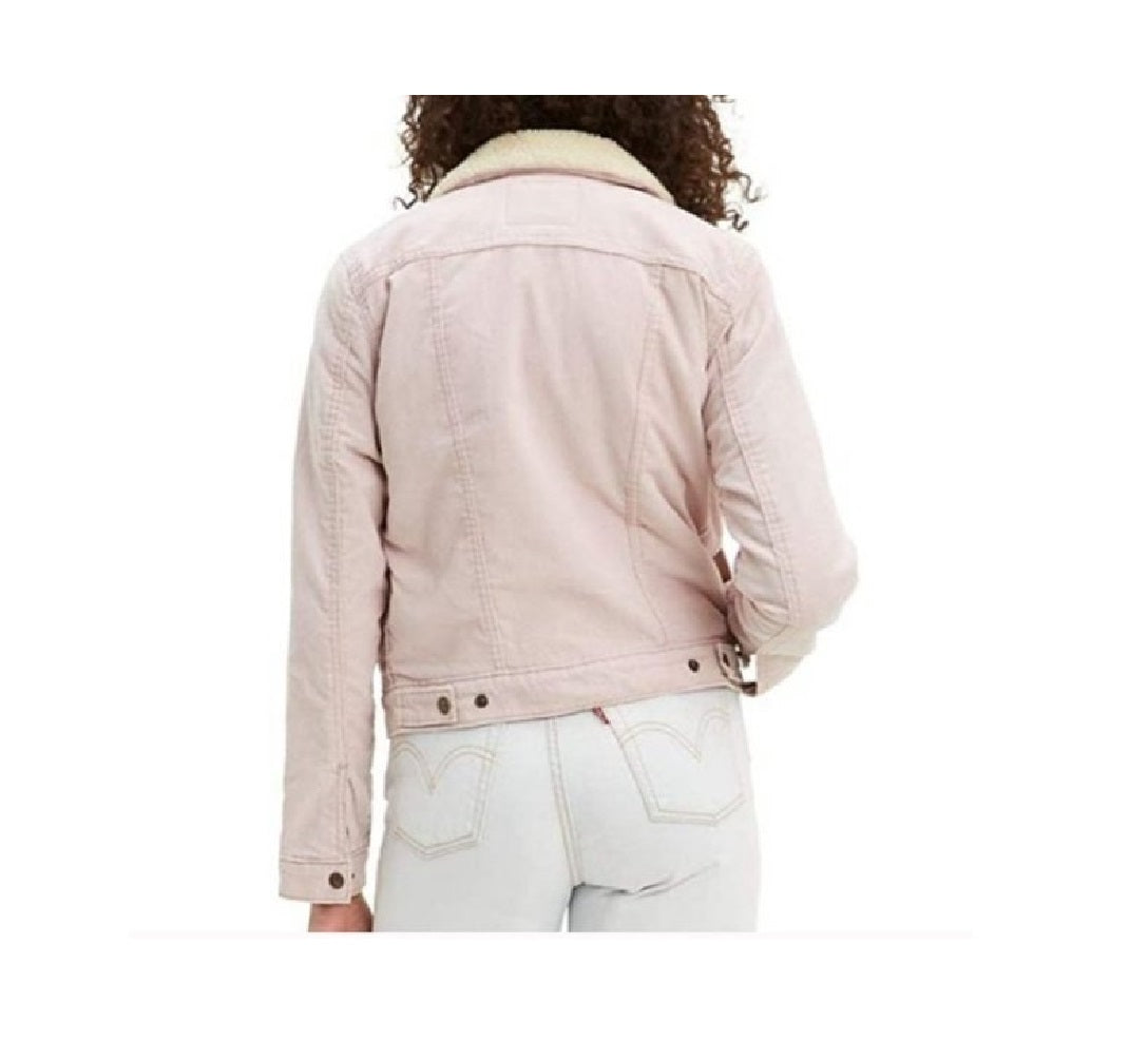 Levi's Womens Hush  Trucker Jacket Lilac Size Medium