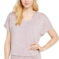 Ideology Women's Workout Fitness T-Shirt Purple Size Medium