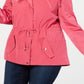 Charter Club Women's Plus Water Resistant Utility Jacket Pink Size 3X