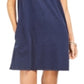 Style & Co Women's One Pocket T-Shirt Dress Blue Size Small