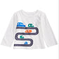 First Impressions Baby Boy's Cars Print Cotton T-Shirt White Size 12MOS