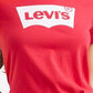 Levi's Women's Trendy Plus Size The Perfect Logo-Graphic T-Shirt Red Size 2X