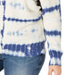 INC International Concepts Women's Cotton Tie-Dye Sweater Navy Size Small