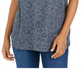 Style & Co Women's Love Graphic T-Shirt Grey Size Medium