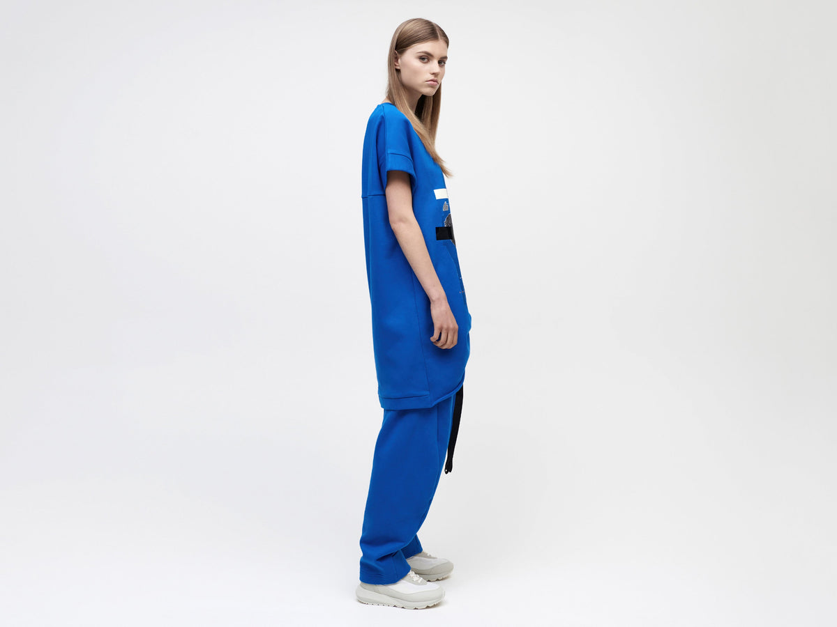 Palla Tee Ghost Crystal Unisex - Blue