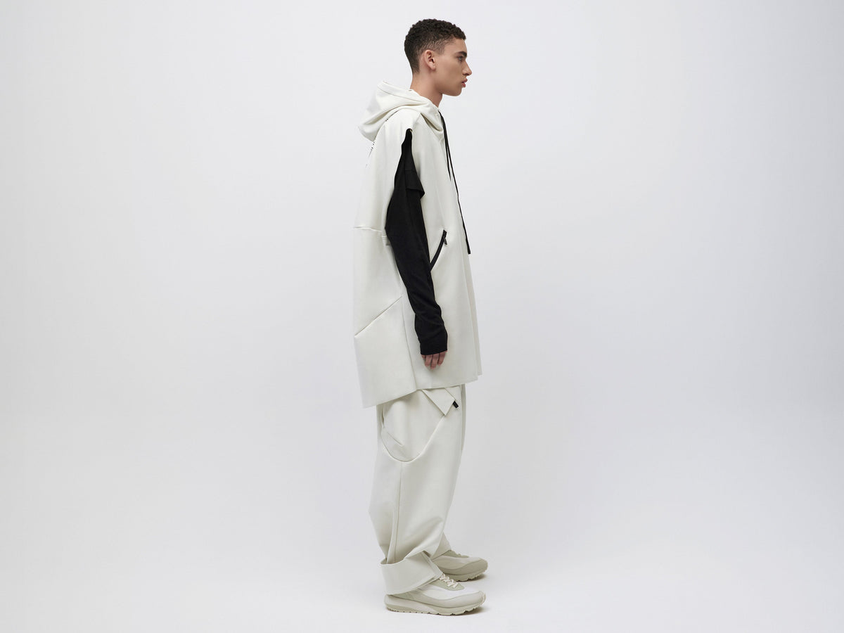 Pipe Hoodie Tank Unisex - Vaporous Grey